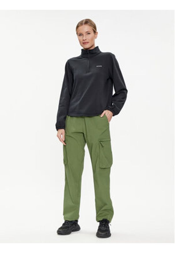columbia - Columbia Bluza Trek™ 2073541 Czarny Regular Fit. Kolor: czarny. Materiał: bawełna