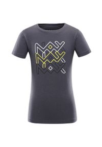 Naak - Koszulka Nax Ukeso dla dzieci 104-110 - Miękka bawełna i stylowy nadruk. Kolor: wielokolorowy. Materiał: bawełna. Wzór: nadruk