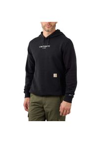 Bluza męska z kapturem Carhartt Force Lightweight Logo. Typ kołnierza: kaptur. Kolor: czarny