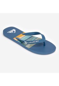 Japonki męskie Quiksilver Ocean Explorer. Kolor: niebieski. Materiał: kauczuk, syntetyk