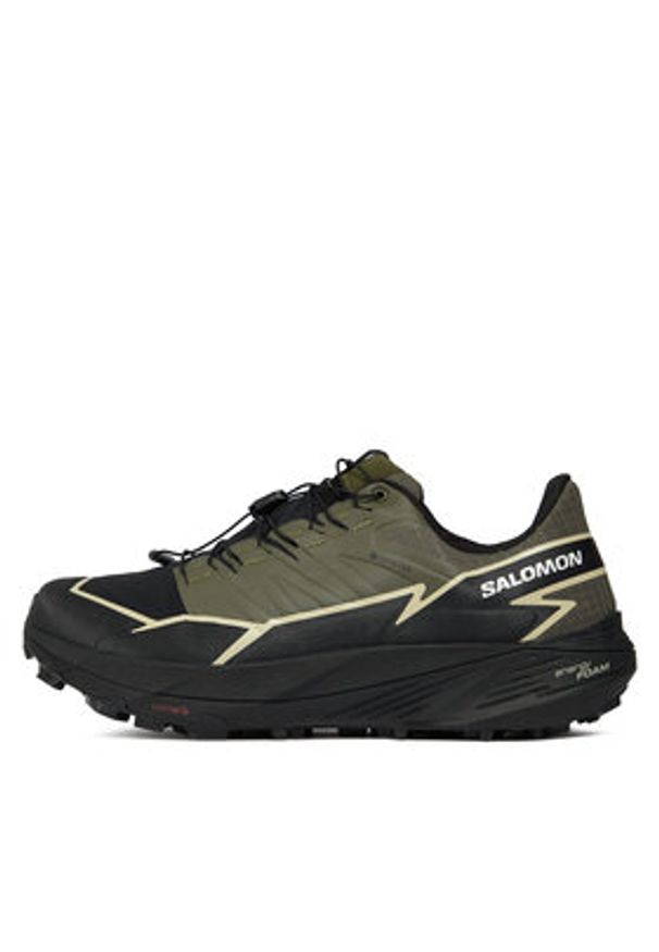 salomon - Salomon Buty do biegania Thundercross GORE-TEX L47383400 Zielony. Kolor: zielony. Technologia: Gore-Tex