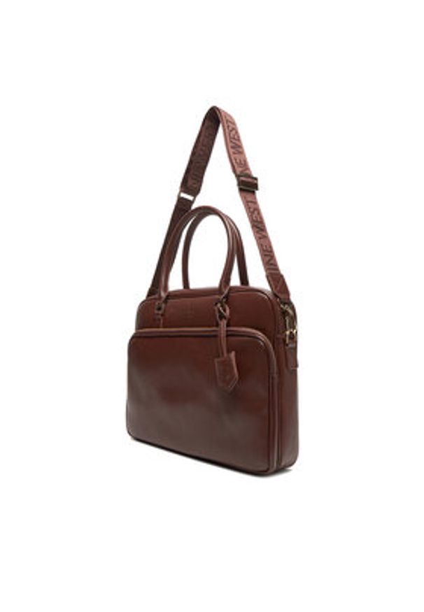 Nine West Torba na laptopa CEO-EMMA-LA482-2847 Brązowy. Kolor: brązowy. Materiał: materiał, syntetyk