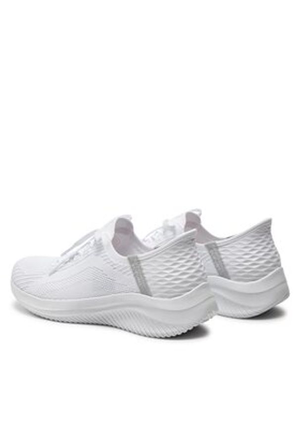 skechers - Skechers Sneakersy Ultra Flex 3.0-Brilliant Path 149710/WHT Biały. Kolor: biały. Materiał: mesh