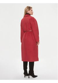 Imperial Płaszcz przejściowy KH36GID Czerwony Oversize. Kolor: czerwony. Materiał: syntetyk #4