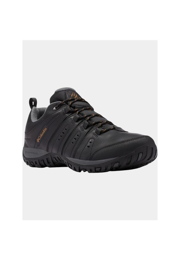 columbia - Buty Męskie Columbia Woodburn II WP. Kolor: czarny, żółty, wielokolorowy