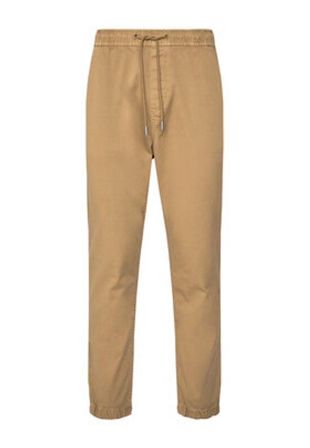 Tommy Jeans Joggery Austin DM0DM20283 Beżowy Slim Fit. Kolor: beżowy. Materiał: bawełna