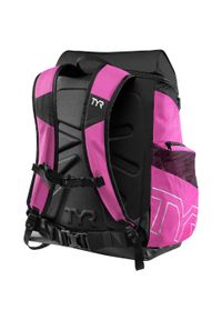 TYR - Plecak Na Basen Unisex Tyr Alliance Team Backpack 45L. Kolor: wielokolorowy, czarny, fioletowy. Materiał: poliester