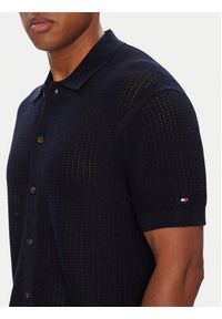 TOMMY HILFIGER - Tommy Hilfiger Koszula MW0MW39530 Granatowy Regular Fit. Kolor: niebieski. Materiał: bawełna #3