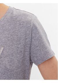 DKNY T-Shirt P03ZBDNA Szary Regular Fit. Kolor: szary. Materiał: bawełna #4