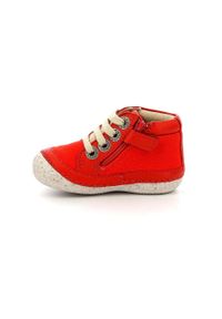 Kickers - Buty miejskie KICKERS SONISTREET ROUGE dziecięce. Kolor: czerwony