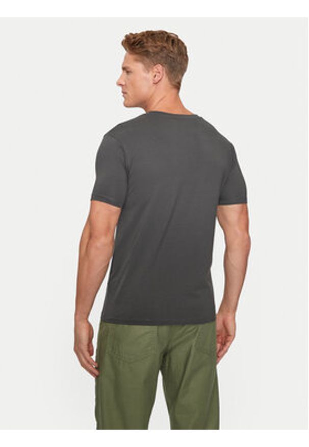 Karl Kani T-Shirt Small Signature 60300108 Czarny Slim Fit. Kolor: czarny. Materiał: bawełna