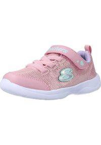 skechers - Kapcie SKECHERS SKECH-STEPZ 2.0 Rose. Okazja: na co dzień. Kolor: różowy. Materiał: tkanina