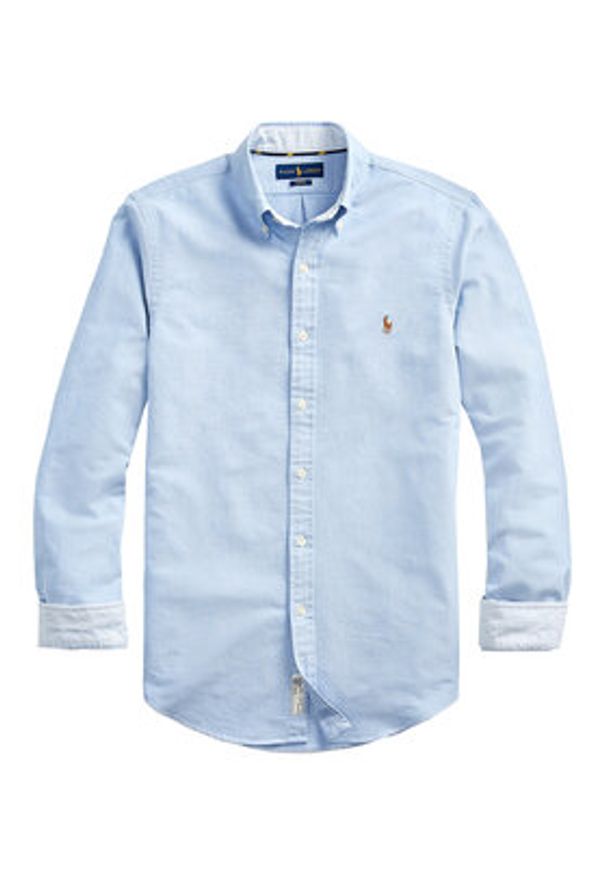 Polo Ralph Lauren Koszula Classics 710767444001 Niebieski Slim Fit. Typ kołnierza: polo. Kolor: niebieski. Materiał: bawełna