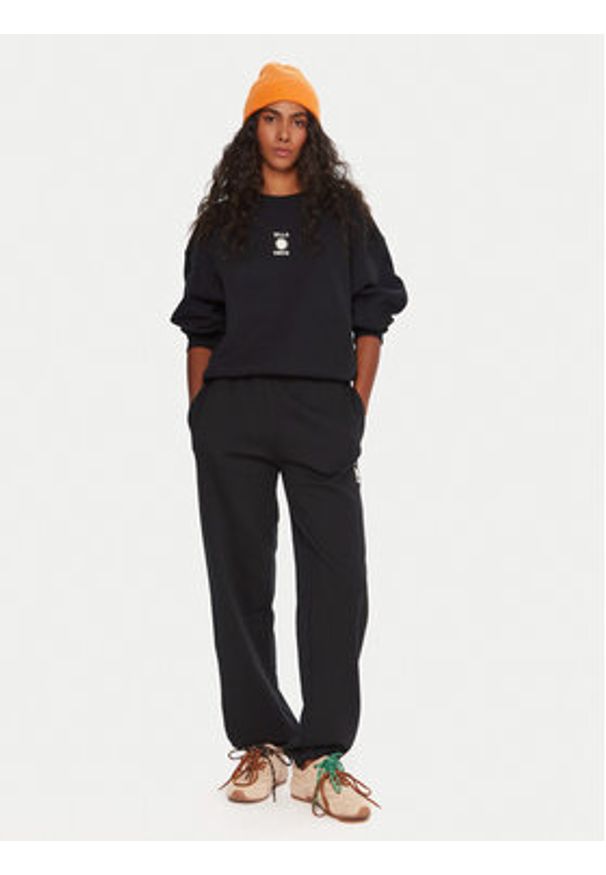 Billabong Bluza So Sunny EBJFT00155 Czarny Oversize. Kolor: czarny. Materiał: bawełna