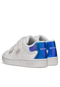 Geox Sneakersy B Eclyper Girl B365MA 054PV C1412 Biały. Kolor: biały. Materiał: skóra #5