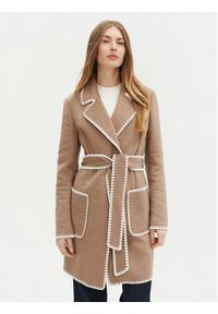 Guess Płaszcz przejściowy W5RL19 WGVR2 Beżowy Regular Fit. Kolor: beżowy. Materiał: syntetyk #1