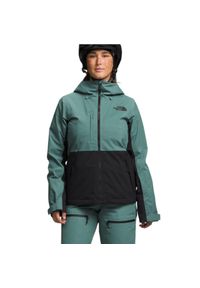 Kurtka narciarska damska The North Face Freedom Stretch. Kolor: zielony. Materiał: nylon, elastan. Sport: narciarstwo