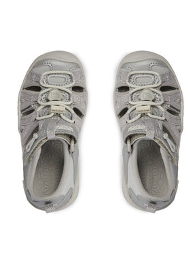 keen - Keen Sandały Moxie 1018363 Srebrny. Kolor: srebrny. Materiał: materiał