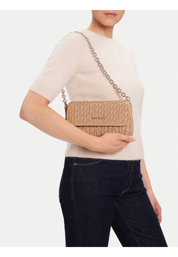 Nine West Torebka CEO-DAKOTA-I-LDA8006 Beżowy. Kolor: beżowy