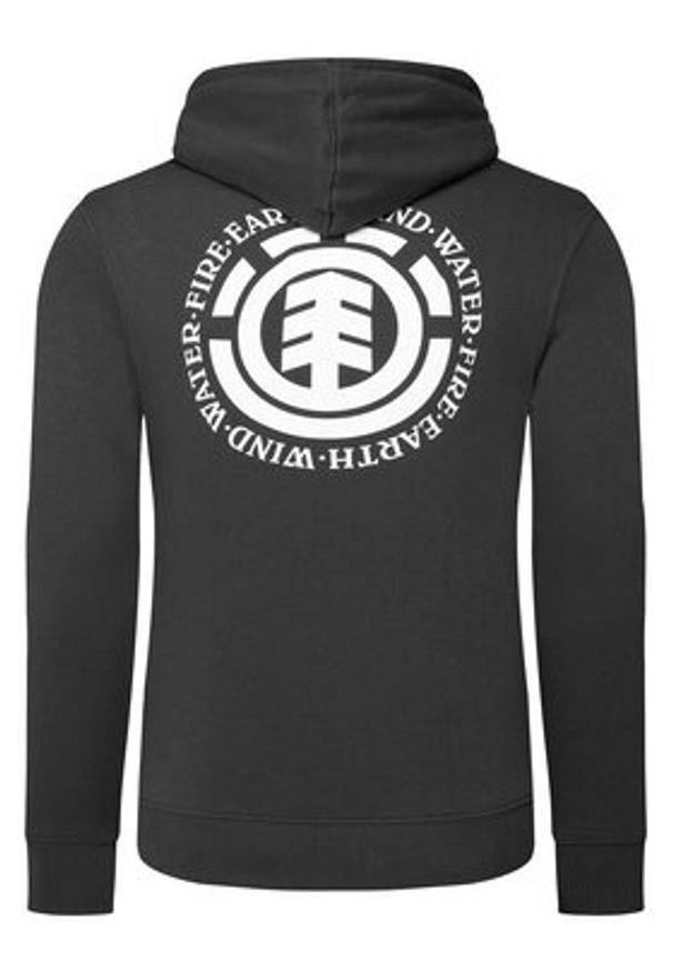 Element Bluza Seal ELYSF00295 Czarny Regular Fit. Kolor: czarny. Materiał: bawełna