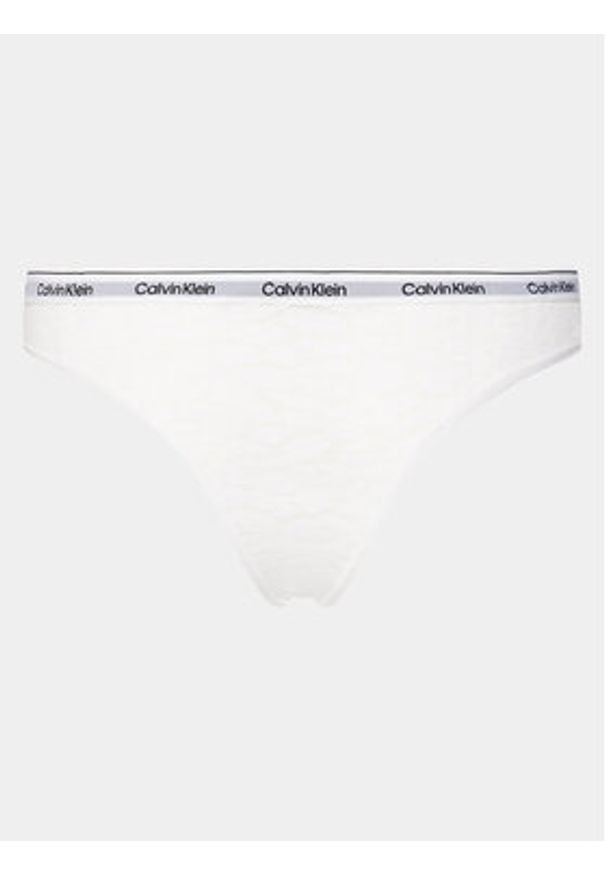 Calvin Klein Underwear Figi brazylijskie 000QD5233E Biały. Kolor: biały. Materiał: syntetyk