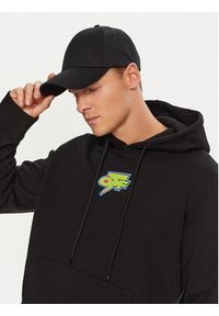 OFF-WHITE - Off-White Bluza OMBB097F22FLE0061070 Czarny Regular Fit. Kolor: czarny. Materiał: bawełna #4