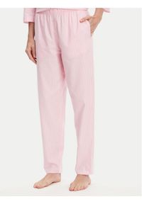 United Colors of Benetton - United Colors Of Benetton Spodnie piżamowe 4QFZ3F00L Różowy Regular Fit. Kolor: różowy. Materiał: bawełna #1