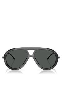 Emporio Armani Okulary przeciwsłoneczne 0EA4242U Czarny. Kolor: czarny