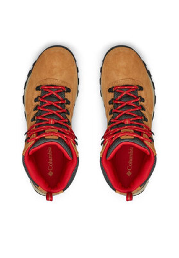 columbia - Columbia Trekkingi Newton Ridge Plus II Suede Wp 1746411 Brązowy. Kolor: brązowy. Materiał: skóra, zamsz. Sport: turystyka piesza