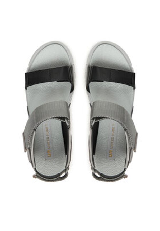 United Nude Sandały Delta Run 1041097716 Szary. Kolor: szary. Materiał: materiał