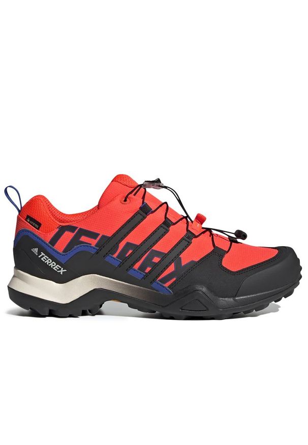 Adidas - adidas Terrex Swift R2 GTX > GX7611. Materiał: syntetyk, materiał, guma. Szerokość cholewki: normalna. Technologia: Gore-Tex. Wzór: aplikacja. Sezon: jesień, zima. Model: Adidas Terrex