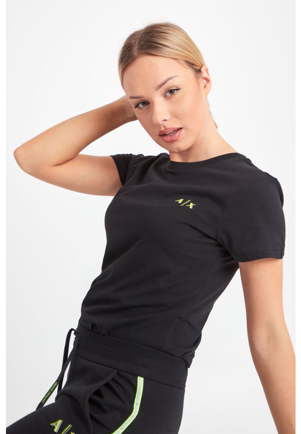T-shirt Armani Exchange na co dzień, casualowy