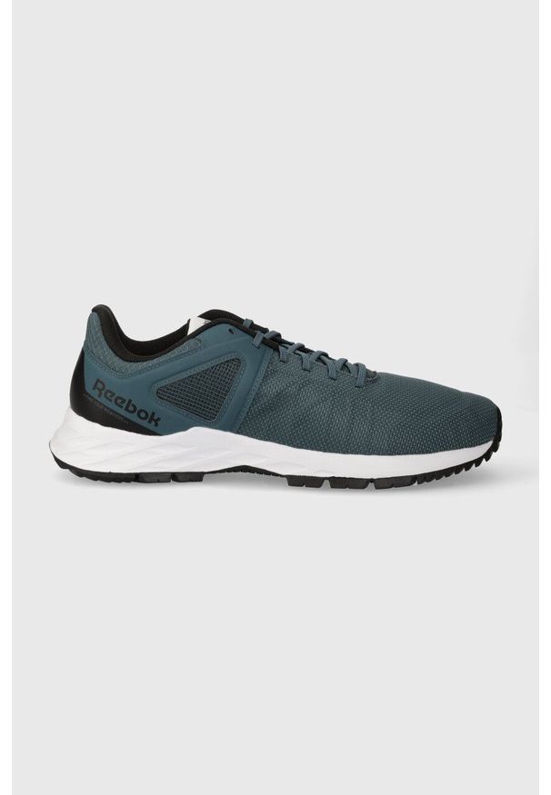 Reebok buty Astroride Trial 2.0 kolor turkusowy. Zapięcie: sznurówki. Kolor: turkusowy. Materiał: tworzywo sztuczne, materiał. Szerokość cholewki: normalna
