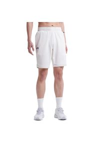 Spodenki krótkie męskie Under Armour ARMOUR TERRY SHORT. Kolor: biały. Długość: krótkie