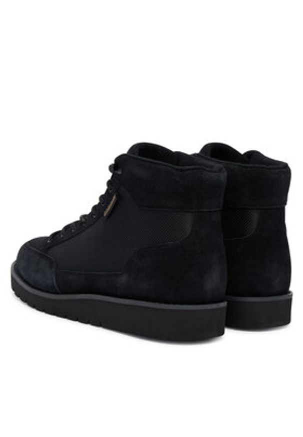 Napapijri Sneakersy NP0A4HJY Czarny. Kolor: czarny. Materiał: skóra, zamsz