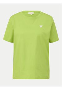 s.Oliver T-Shirt 2145526 Zielony Relaxed Fit. Kolor: zielony. Materiał: bawełna
