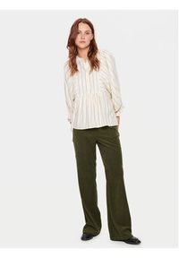 Saint Tropez Koszula 30512803 Biały Loose Fit. Kolor: biały. Materiał: wiskoza #7