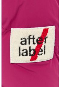 After Label - Kurtka puchowa. Kolor: różowy. Materiał: puch #6