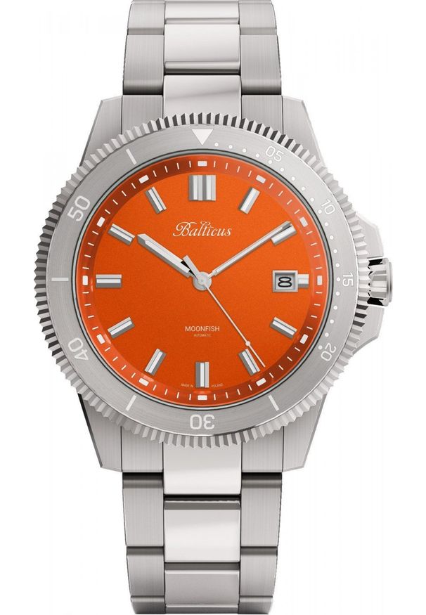 BALTICUS - Zegarek Balticus Zegarek męski Balticus BLT-BTMFOR srebrny. Kolor: srebrny