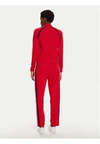 Adidas - adidas Dres Teamsport IX1109 Czerwony Slim Fit. Kolor: czerwony. Materiał: bawełna