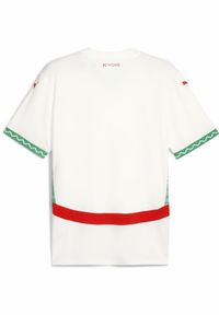 Puma - Koszulka Wyjazdowa Maroc CAN 2025. Kolor: biały, czerwony, wielokolorowy, zielony