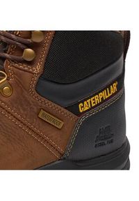 CAT Footwear Trapery Framework St S3 Wr Hro P722602 Brązowy. Kolor: brązowy. Materiał: skóra #4