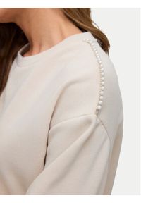 Vero Moda Bluza Daisy 10338101 Beżowy Regular Fit. Kolor: beżowy. Materiał: bawełna #4