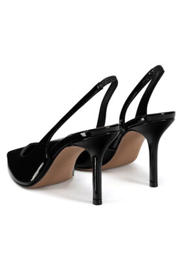 Eva Minge Szpilki ANGELICA-V1299-303-1 Czarny. Kolor: czarny. Materiał: skóra. Obcas: na szpilce