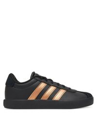 Adidas - adidas Sneakersy Vl Court 3.0 K JQ1596 Czarny. Kolor: czarny. Materiał: zamsz, skóra