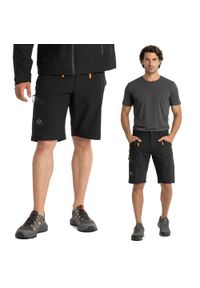 Spodenki męskie KADVA Reto. Kolor: czarny. Sport: turystyka piesza #1