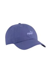 Puma - Czapka Z Daszkiem ESS Elevated. Kolor: niebieski