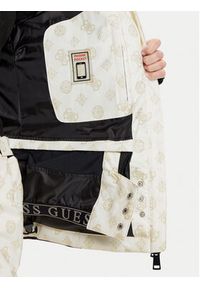 Guess Kurtka narciarska W4PL3N WH0K0 Kremowy Regular Fit. Kolor: kremowy. Materiał: syntetyk. Sport: narciarstwo #4