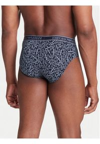 Emporio Armani Underwear Komplet 3 par slipów EM000369 AF10779 MB089 Granatowy. Kolor: niebieski. Materiał: bawełna #4
