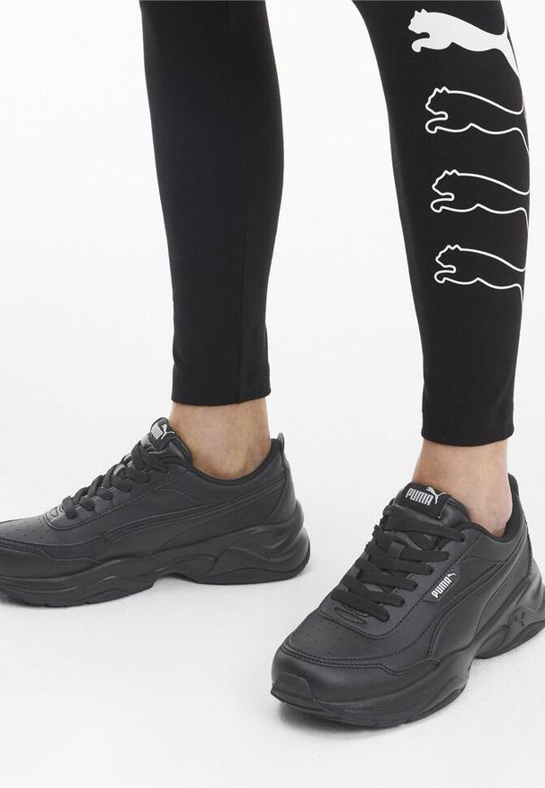 Puma - Damskie buty sportowe Cilia Mode PUMA Black Silver Gray. Kolor: wielokolorowy, czarny, szary. Sezon: lato
